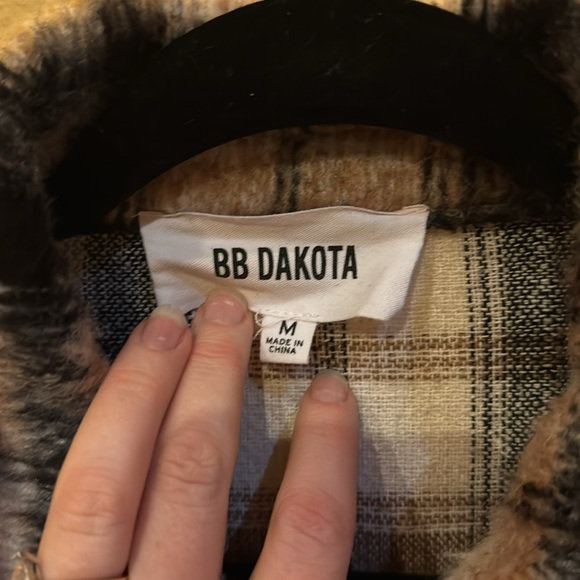 BB Dakota Plaid Shacket - Picture 3 of 4